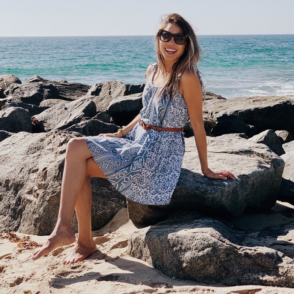 Madewell Tie Strap Dress